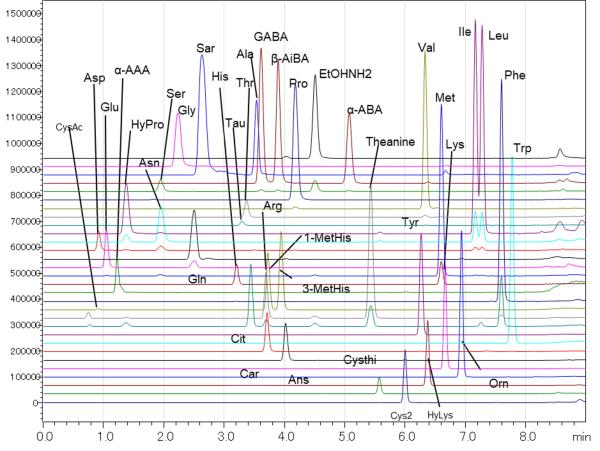 Chromatogramm MSMS